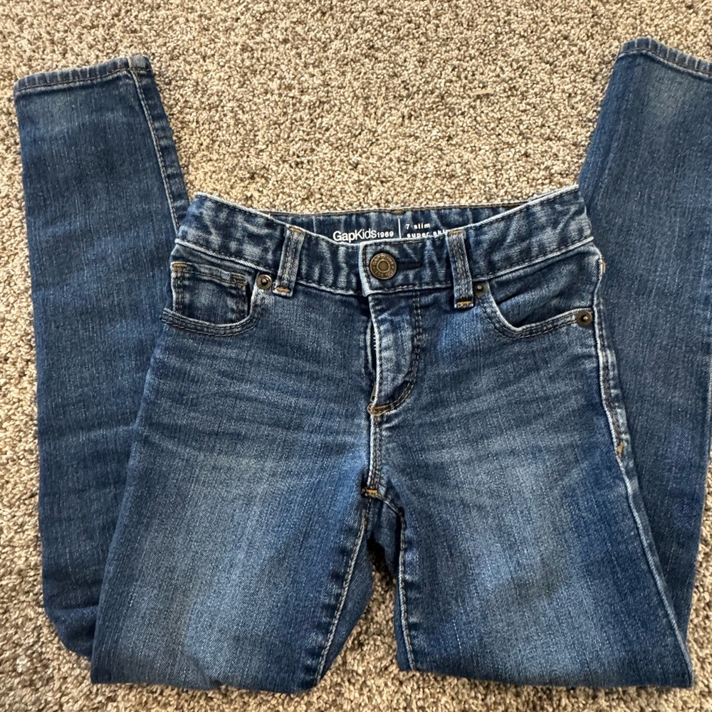 GAP slim Skinny Jeans in Classic Blue